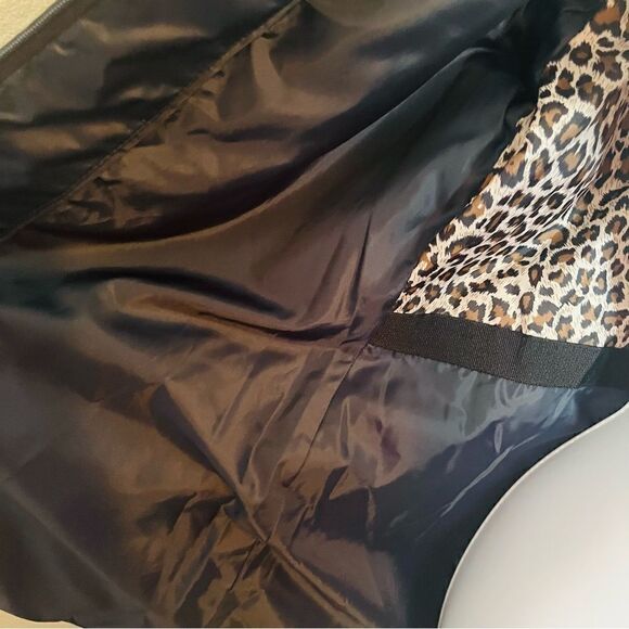 Ellen Tracy Lightweight Insulated Quilted Jacket Zipper Navy Blue M - Picture 10 of 12